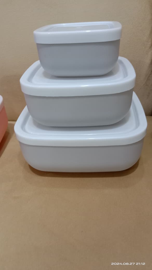 3 in 1 splash plastic bowl set