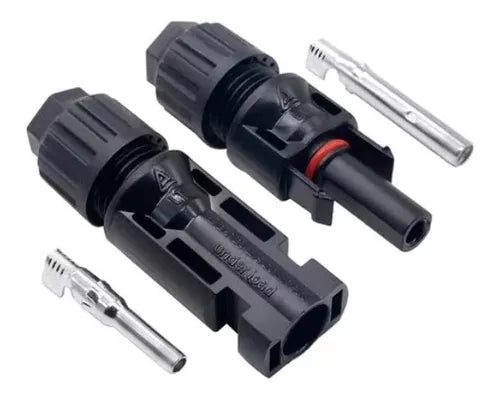 pack of 5 pairs mc4 solar connectors in copper - solar mc4 connectors  for connecting solar panels- solar connectors mc4