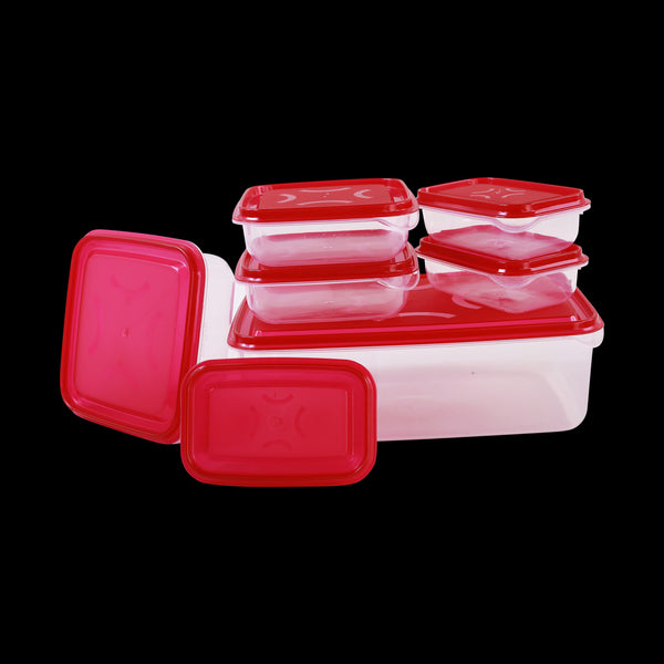 7 Pieces Food Storage Containers - pack of 7 food containers set of 7 containers